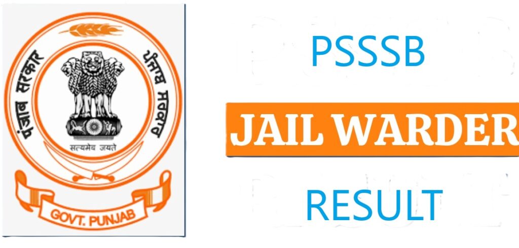 PSSSB Jail Warder Result