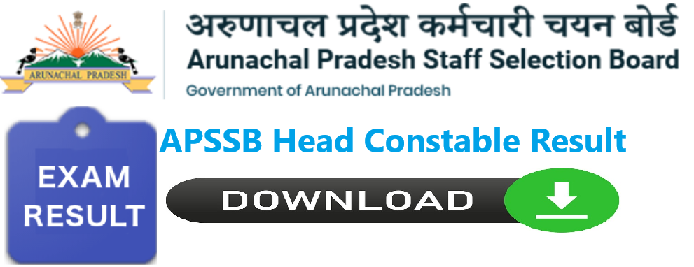 APSSB Head Constable Result