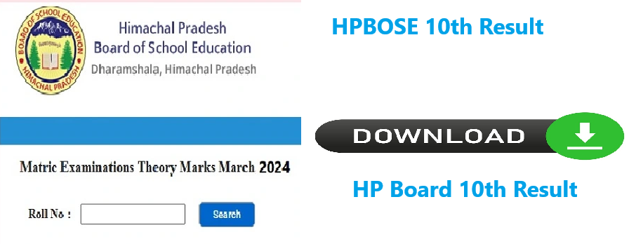 HPBOSE 10th Result