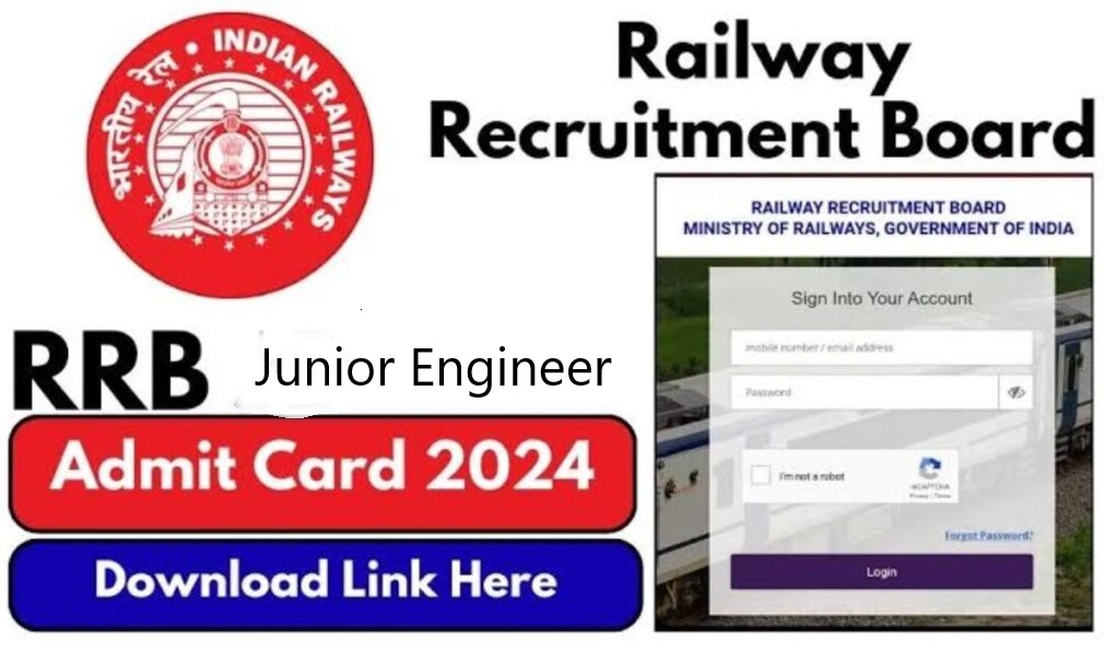 RRB Junior Engineer Admit Card 