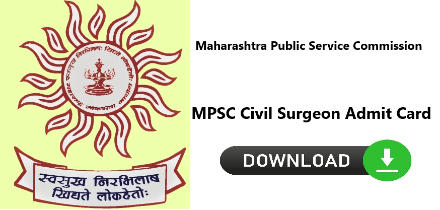 Maharashtra Civil Surgeon Admit Card