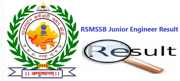 RSMSSB Junior Engineer Result